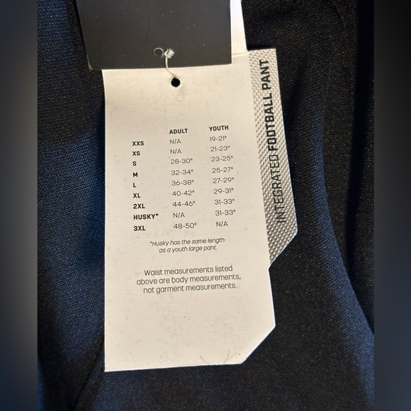 NWT CHAMPRO Integrated Black Football Pants Men’s Adult M - Picture 6 of 8